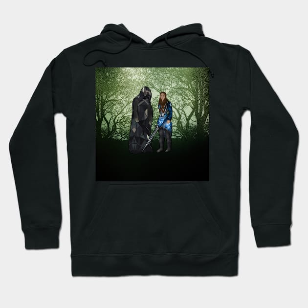 Nimulot Stained Glass Hoodie by Girls With Sabers